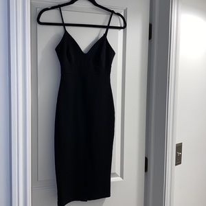 Little Black Midi Dress